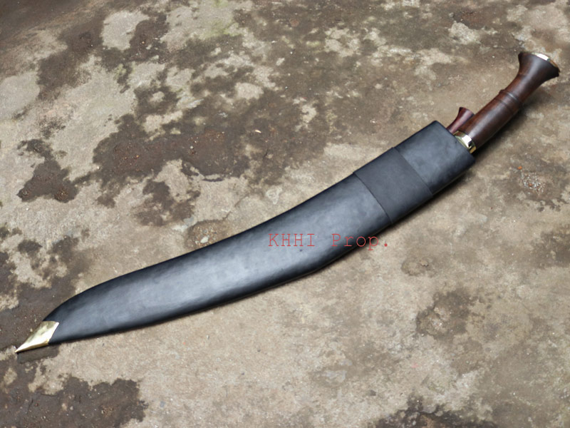 largest khukuri in the whole world with scabbard