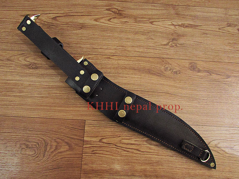 Leather sheath with Dual carry frog