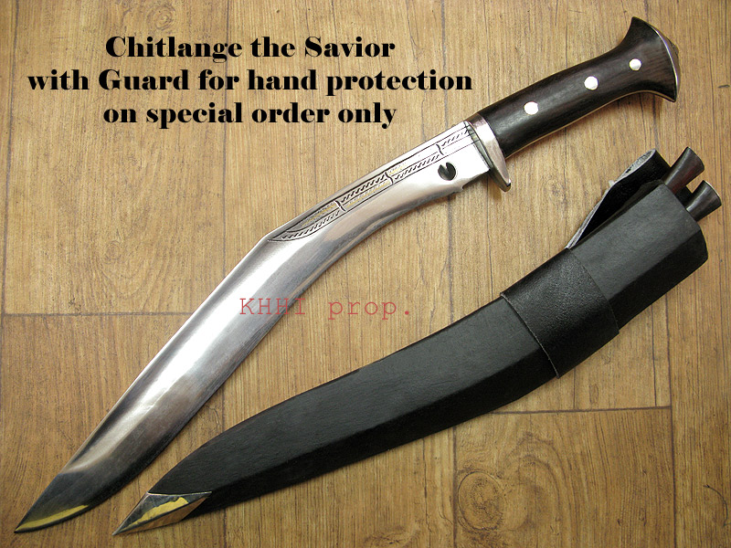 chitlange the savior kukri with vertical guard (on spl order)