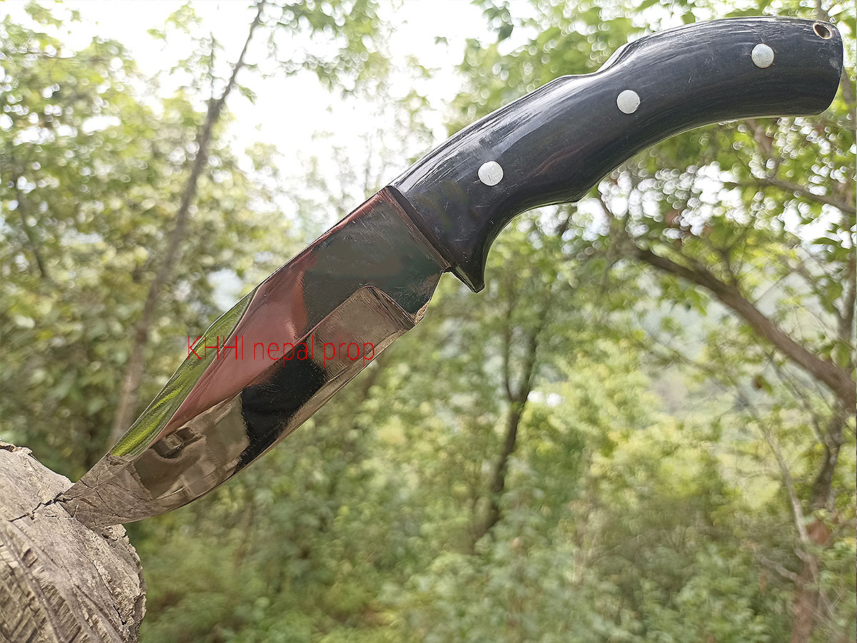 small double edge knife for assault