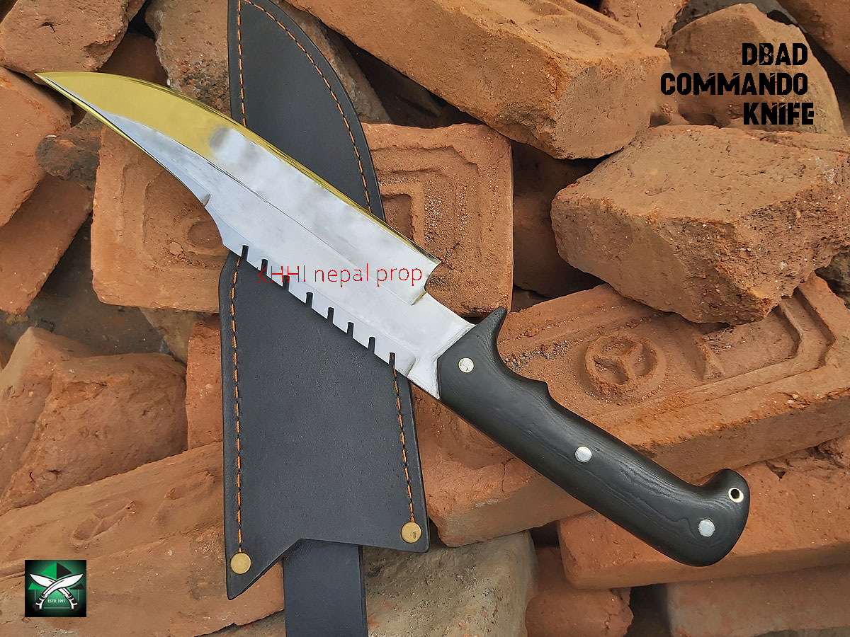 Commando fighting survival bowie knife