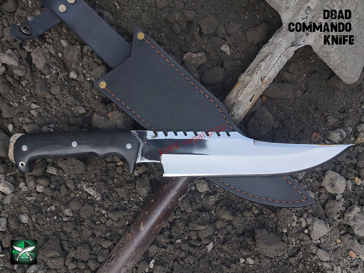 Commando movie Arnold knife