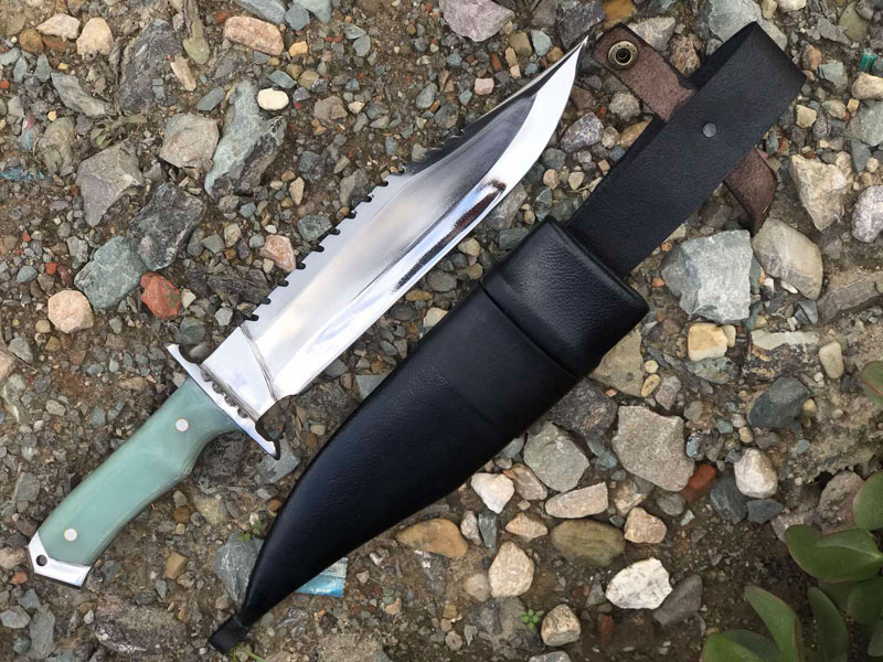 customized john rambo tribute knife