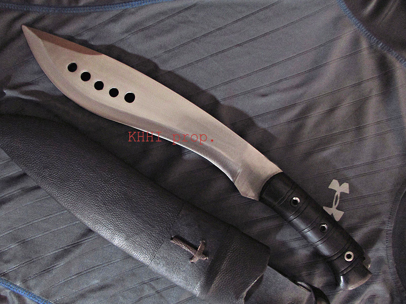 modern Bowie Knife ELI with leather sheath