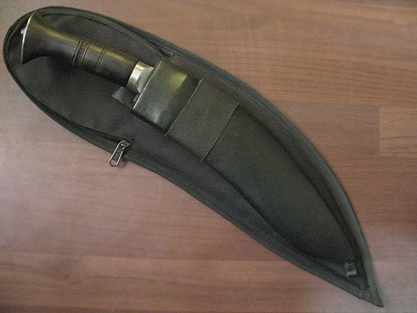 Cordura Pouch for kukri knife