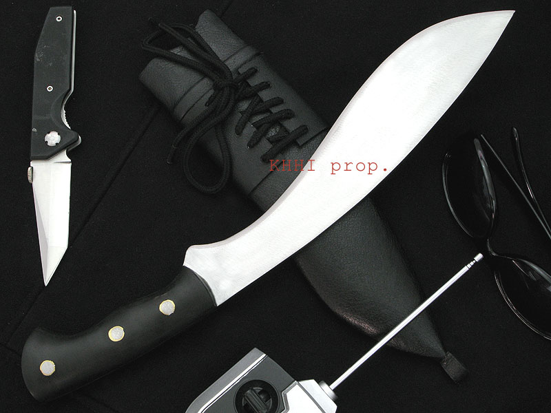 Modern craft bowie-kukri knife