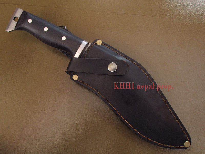 MultiCraft knife fitted inside leather sheath