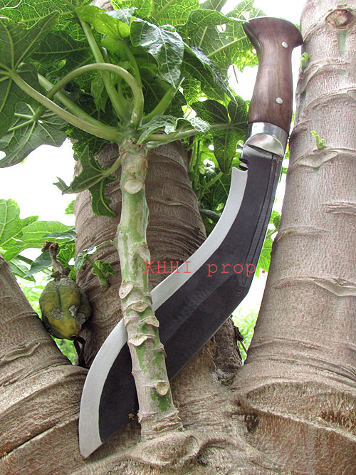 Raw Panawal kukri heavy-duty blade