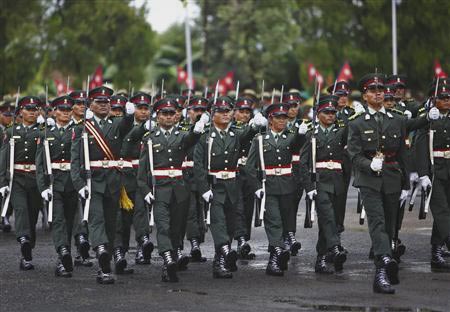 Nepal Army in special occasion