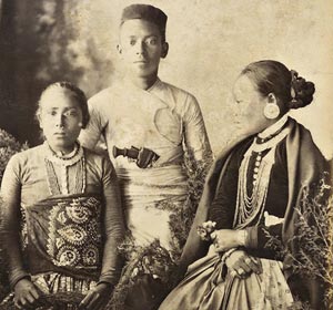 a Nepalese Family 1880s