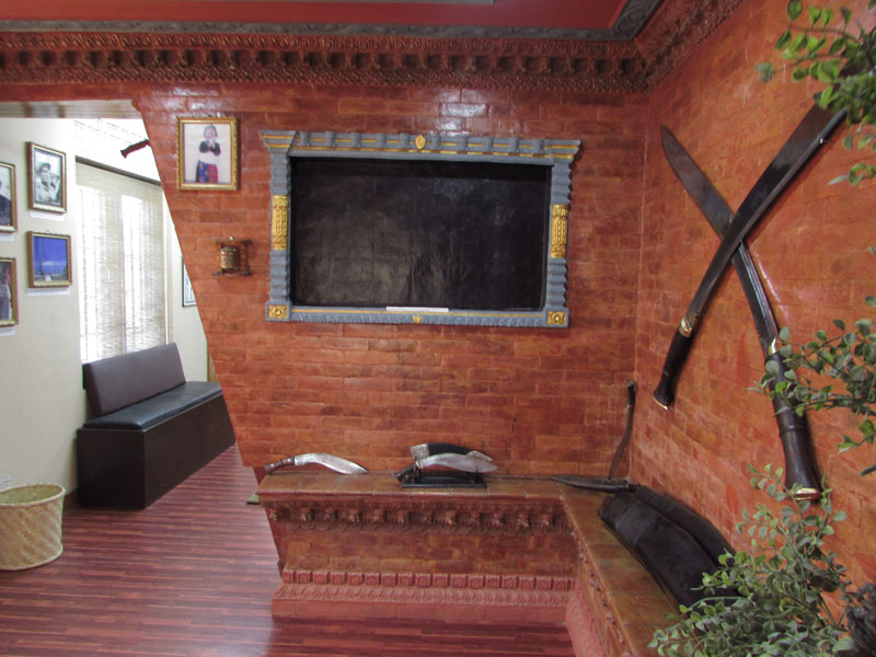 Special Room (bishesh kashya) in Khukuri Gallery 