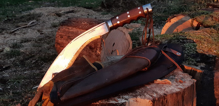 gladiator kukri after 2 years of heavy use