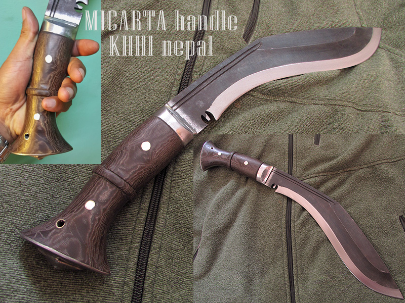 Kukri/ khukuri knife with micarta handle
