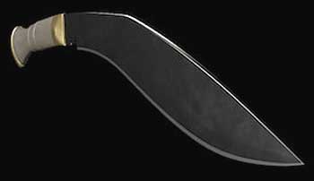 the khukuri (kukri knife)
